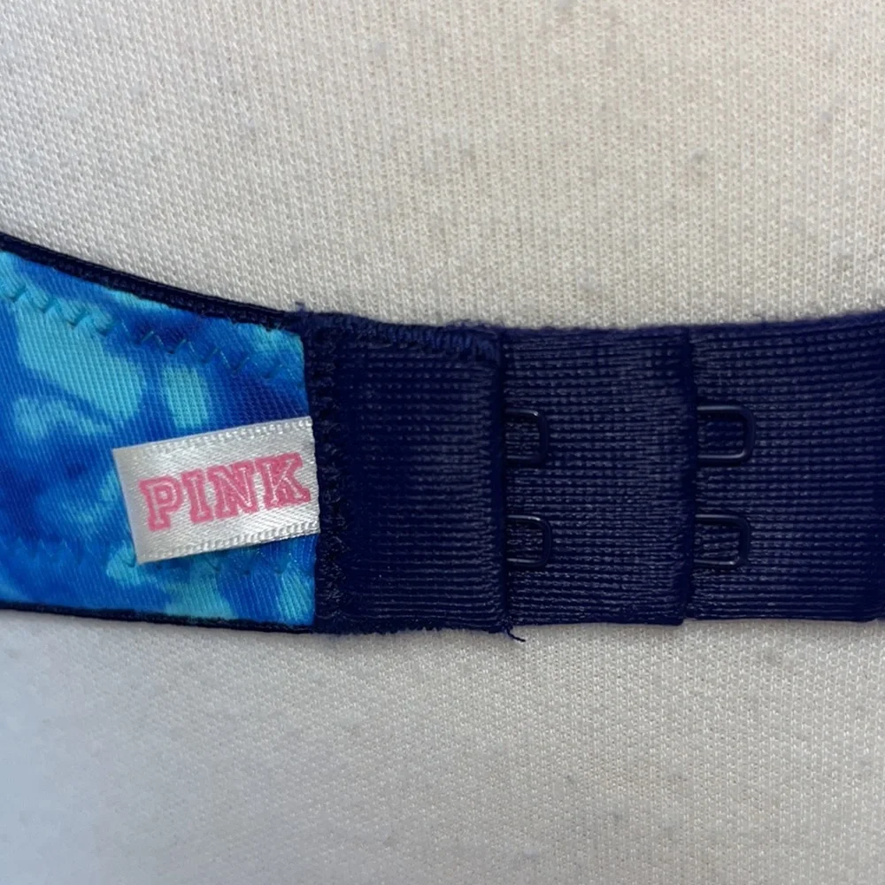 VS PINK 34C Bright Blue Tie Dye Wear Everywhere Push-up Bra Victoria’s Secret!